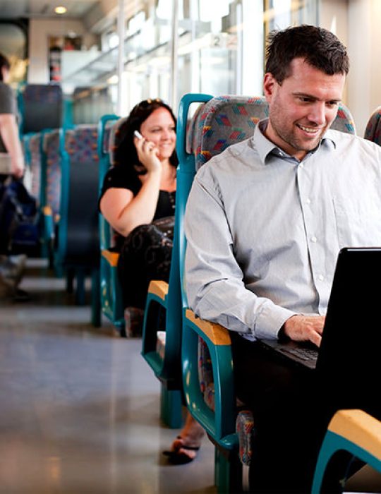 Staff Seating in Bus